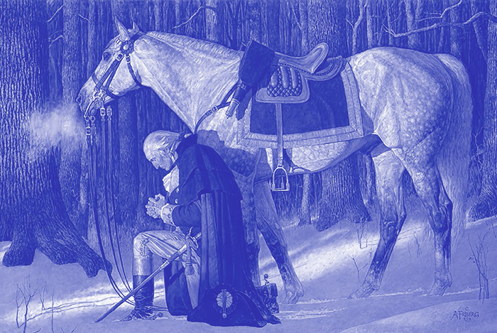 Prayer at Valley Forge by Arnold Friberg