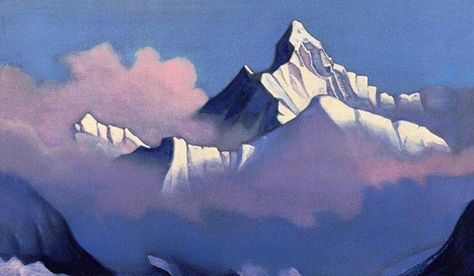 Nanda Devi (Himalayas) by Nicholas Roerich